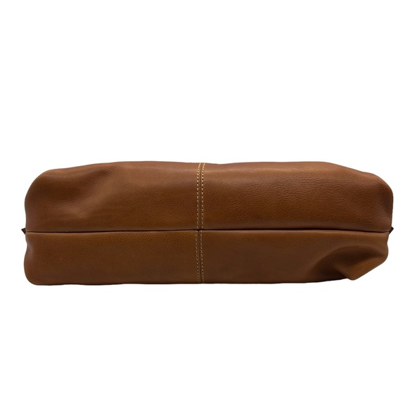 Dooney & Bourke Florentine Leather Twist Sac Shoulder Bag in Natural NEW - Picture 5 of 7